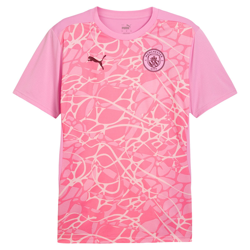 Manchester City Pre Match Top - Pink