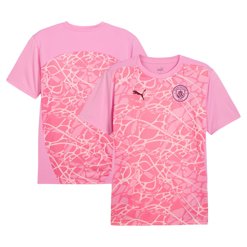 Manchester City Pre Match Top - Pink