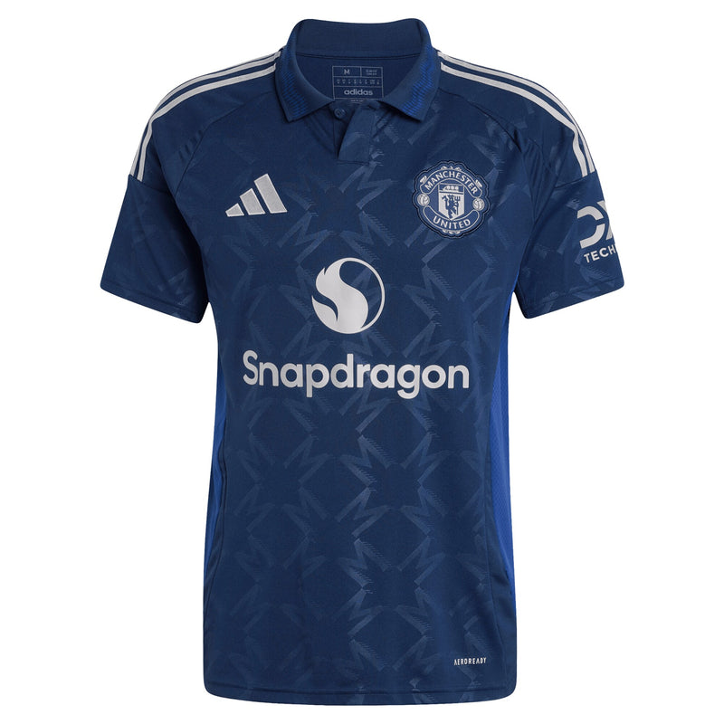 Manchester United EPL adidas Away Shirt 2024-25 with B.Fernandes 8 printing