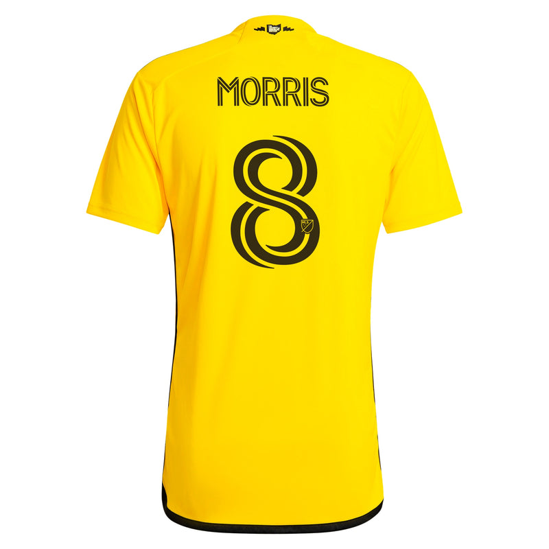 Aidan Morris Columbus Crew adidas 2024 The Home Kit Player Jersey - Yellow