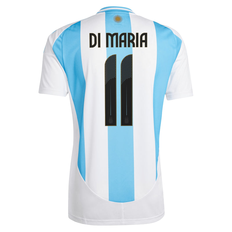 Angel Di Maria Argentina National Team adidas 2024 Home Jersey - White