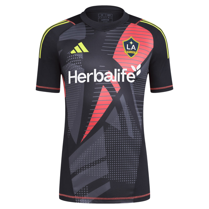 LA Galaxy adidas 2024 Goalkeeper Jersey - Black