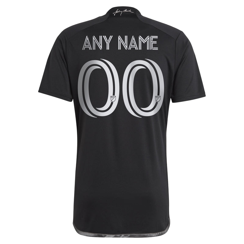 Nashville SC adidas 2023 Man In Black Kit Custom Jersey - Black