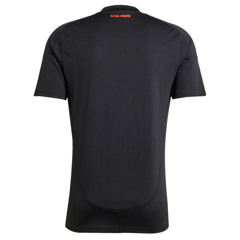 San Jose Earthquakes adidas 2025 Headliner Jersey - Black