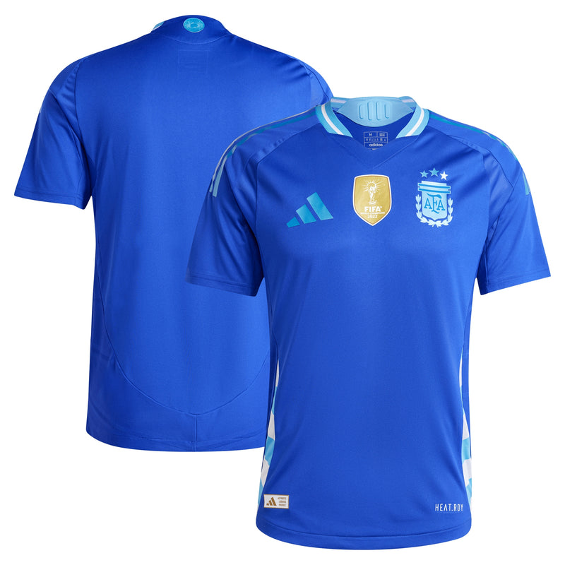 Argentina National Team adidas 2024 Away Jersey - Blue