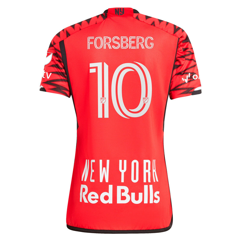 Emil Forsberg New York Red Bulls adidas 2024 Legacy Player Jersey – Red