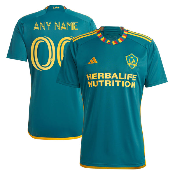 LA Galaxy adidas 2023 LA Kit Custom Jersey - Green