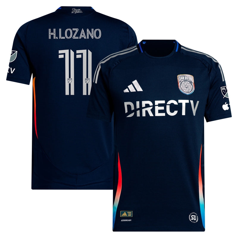 Hirving Lozano San Diego FC adidas 2025 State of Flow Player Jersey - Navy