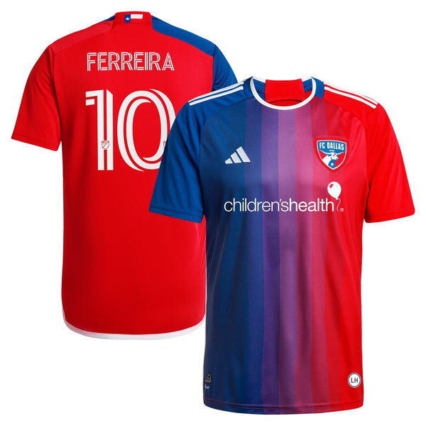 Jesus Ferreira FC Dallas adidas 2024 After Burner Player Jersey – Navy