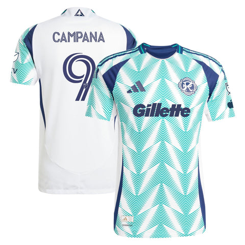 Leonardo Campana Revolution adidas 2025  New England Player Jersey - White