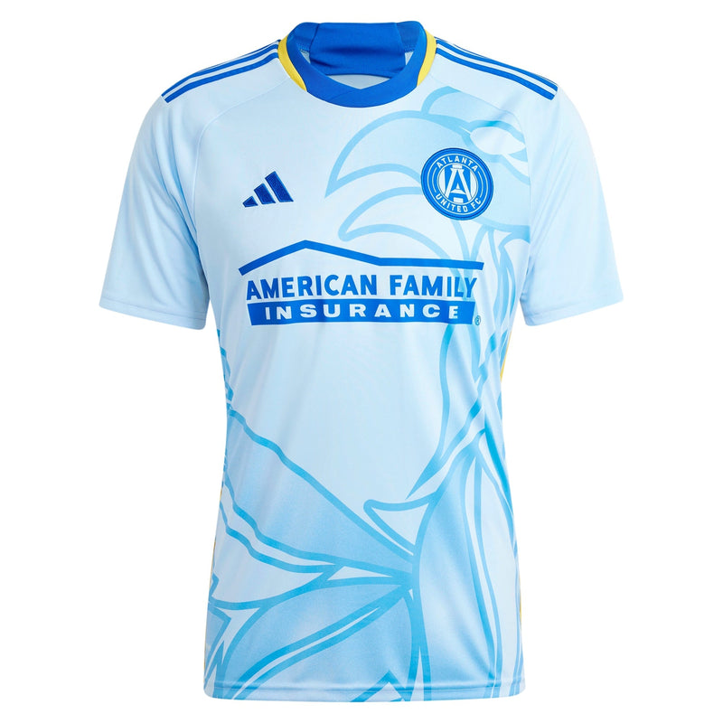 Atlanta United FC adidas 2024 The Resurgens Kit Custom Jersey - Light Blue