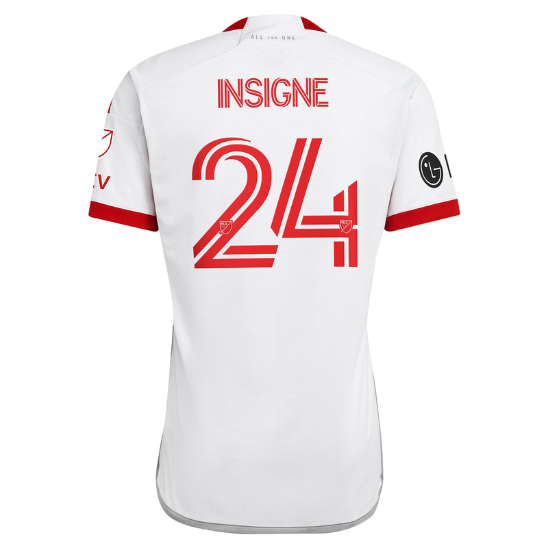 Lorenzo Insigne Toronto FC adidas 2024 GTA Kit Authentic Player Jersey – White