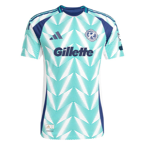 Luca Langoni New England Revolution adidas 2025 Eastern White