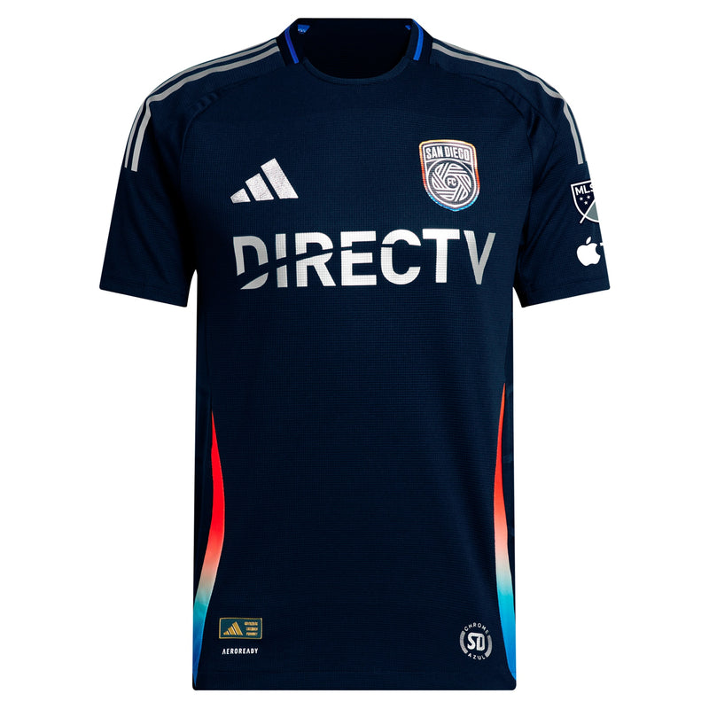 San Diego FC adidas 2025 State of Flow Custom Jersey - Navy