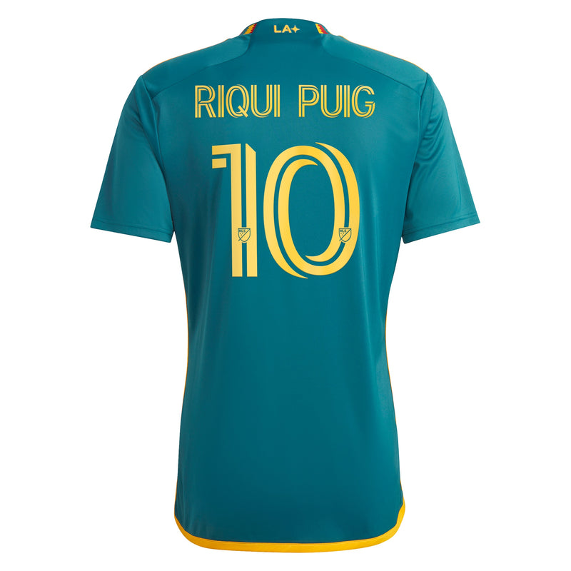 Riqui Puig LA Galaxy adidas 2024 LA Kit Player Jersey - Green