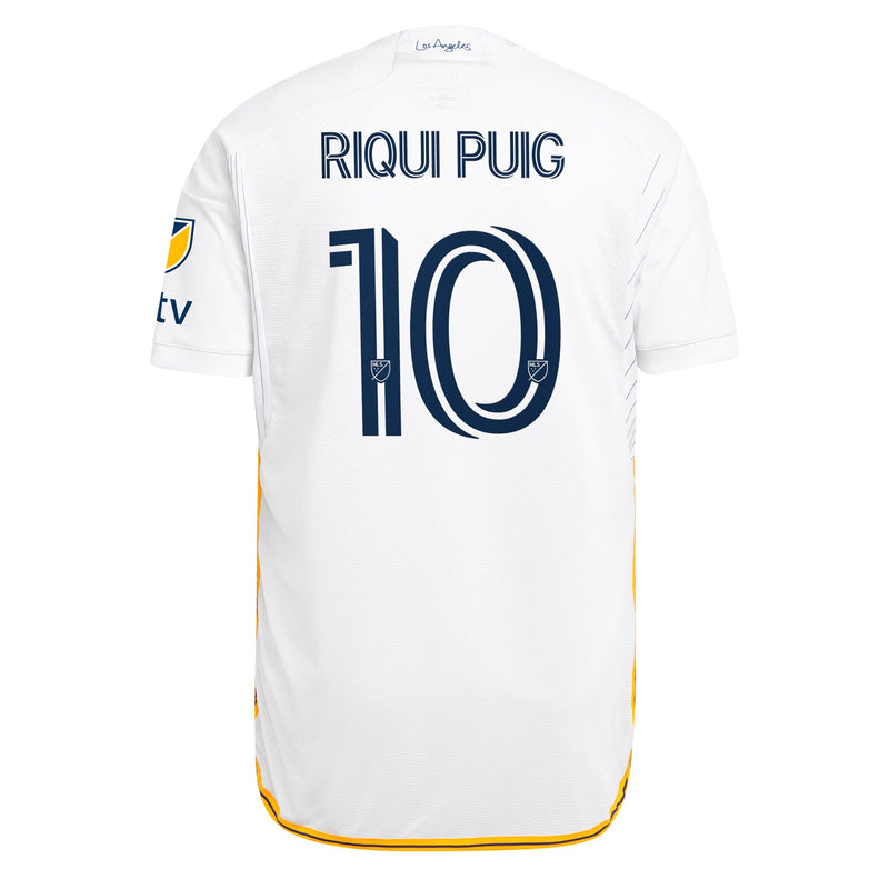 Riqui Puig LA Galaxy adidas 2024 Angeleno Kit Authentic Player Jersey - White