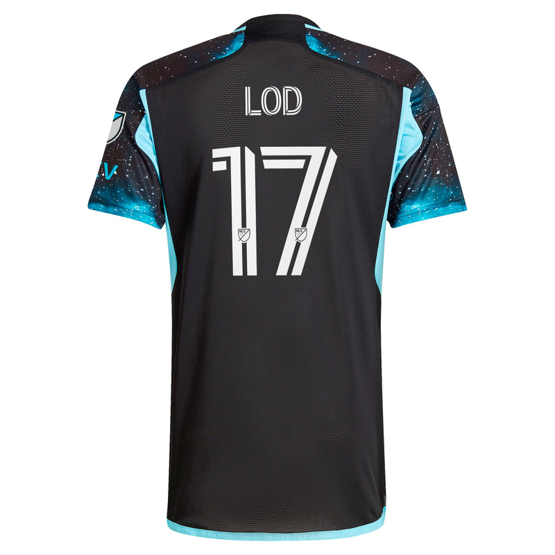 Robin Lod Minnesota United FC adidas 2024 Starry Night Authentic Player Jersey - Black