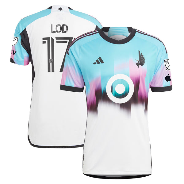 Robin Lod Minnesota United FC adidas 2023 The Northern Lights Kit Authentic Jersey - White