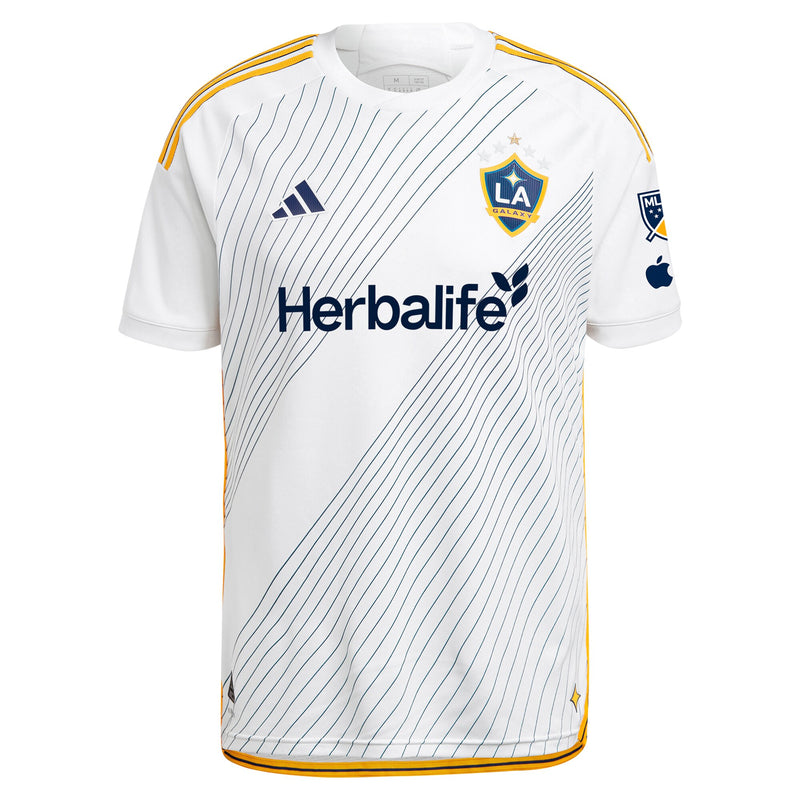 LA Galaxy adidas 2024 Angeleno Kit Jersey - White