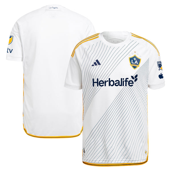 LA Galaxy adidas 2024 Angeleno Kit Jersey - White