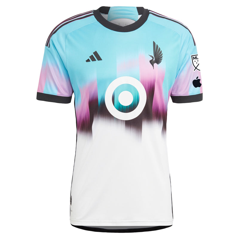 Minnesota United FC adidas 2023 The Northern Lights Kit Authentic Custom Jersey - White