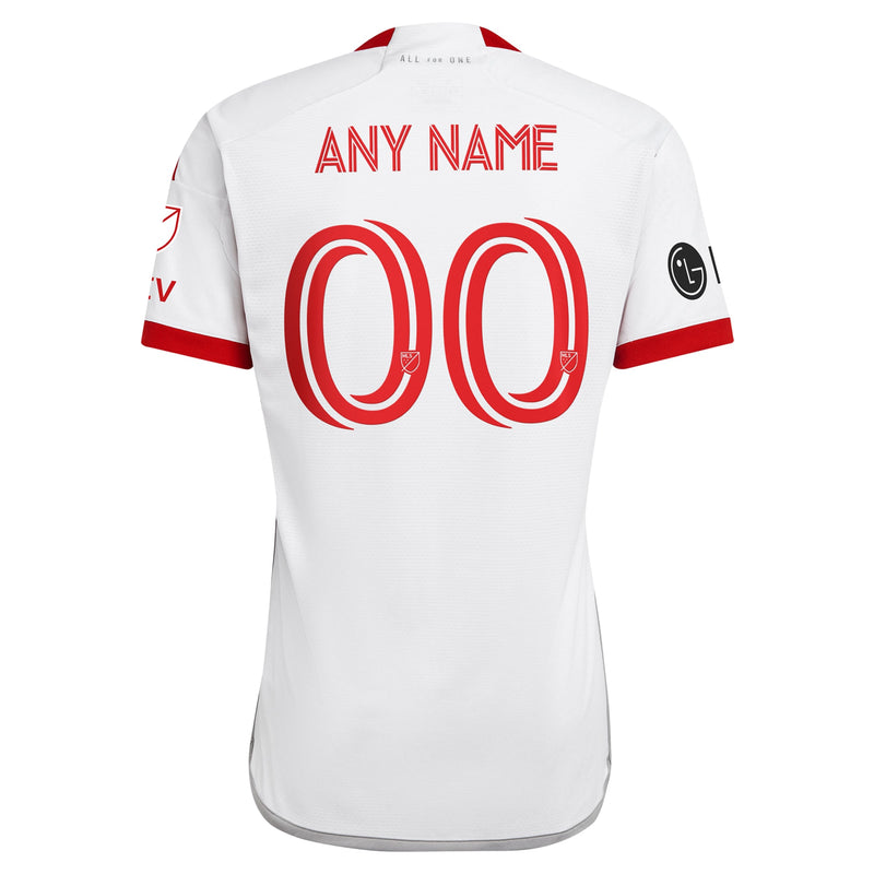 Toronto FC adidas 2024 GTA Kit Authentic Custom Jersey – White