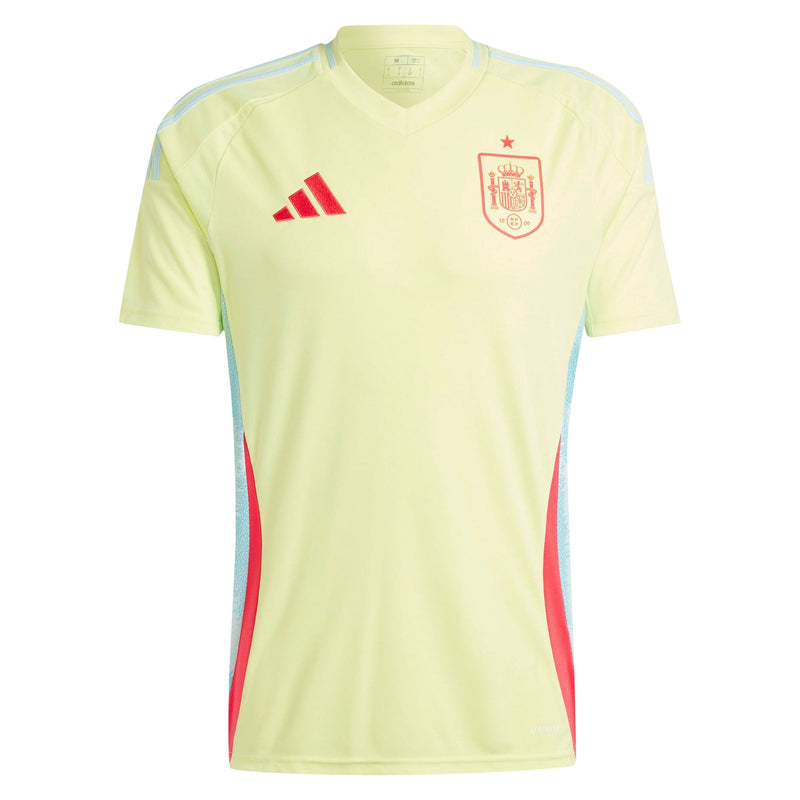 Spain National Team adidas 2024 Away Jersey - Yellow