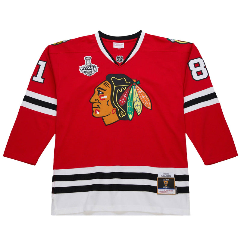 Marian Hossa Chicago Blackhawks 2014-15 Power Play Jersey - Scarlet