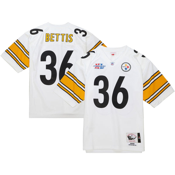 Jerome Bettis Pittsburgh Steelers Mitchell & Ness 2005 Jersey - White