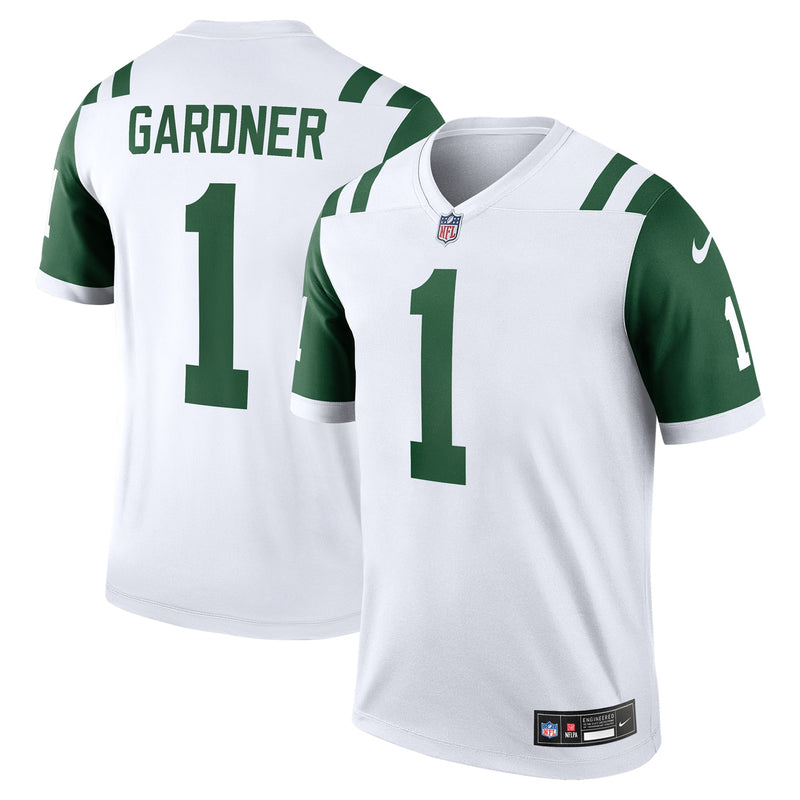 Ahmad Sauce Gardner New York Jets Nike Classic Alternate Legend Jersey - White