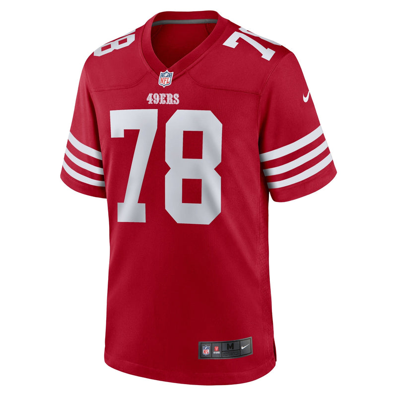 Ben Bartch San Francisco 49ers Nike Game Jersey - Scarlet