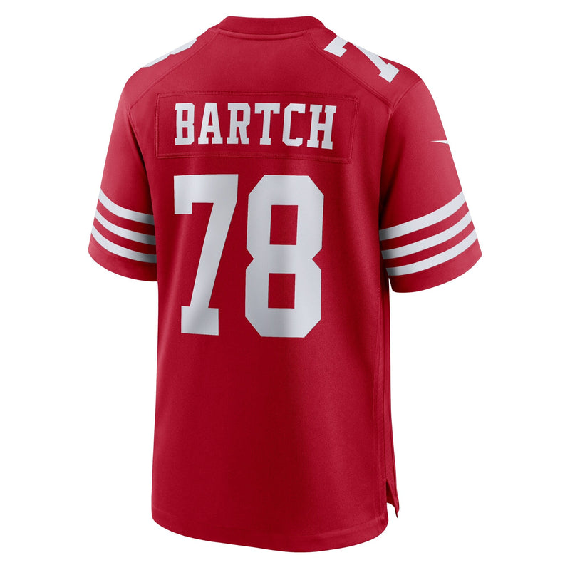 Ben Bartch San Francisco 49ers Nike Game Jersey - Scarlet