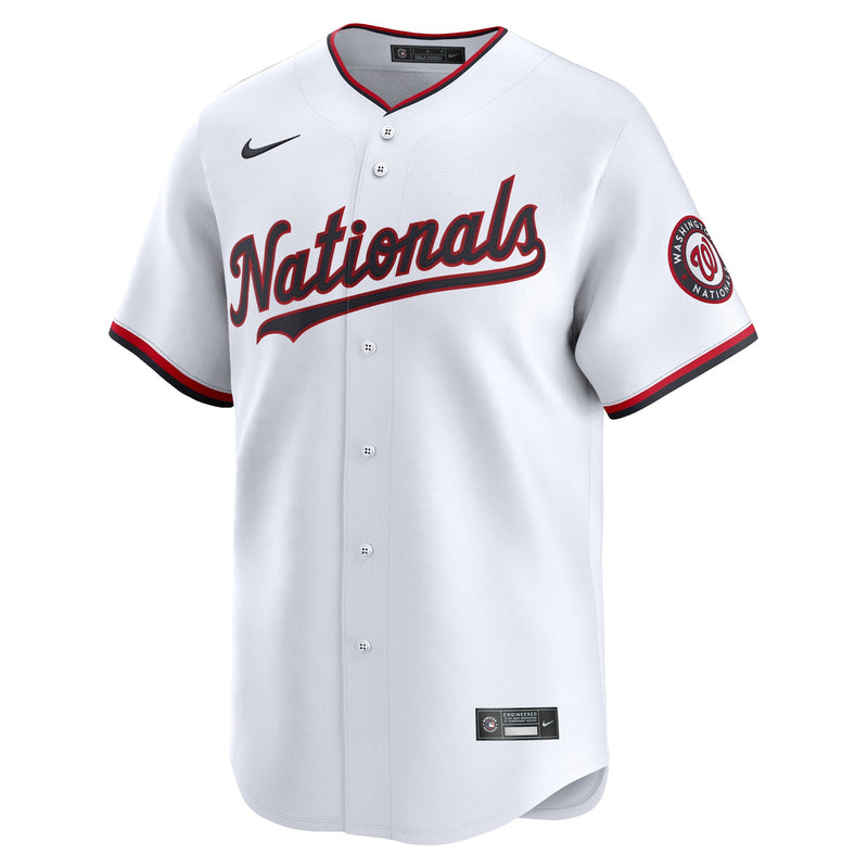 Dylan Crews Washington Nationals Nike Home Limited Player Jersey - White