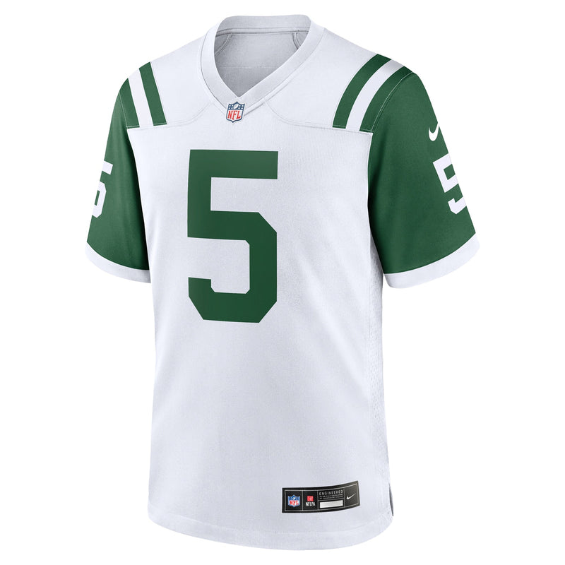 Garrett Wilson New York Jets Nike Classic Alternate Game Jersey - White