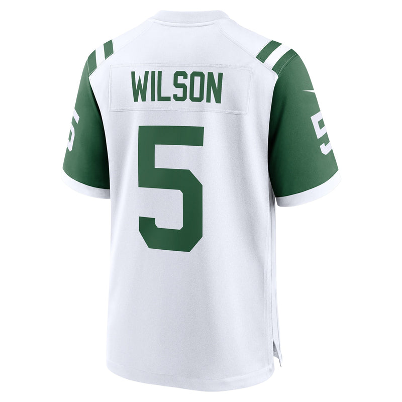 Garrett Wilson New York Jets Nike Classic Alternate Game Jersey - White