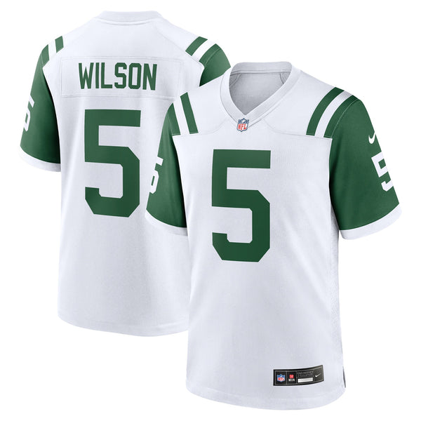 Garrett Wilson New York Jets Nike Classic Alternate Game Jersey - White