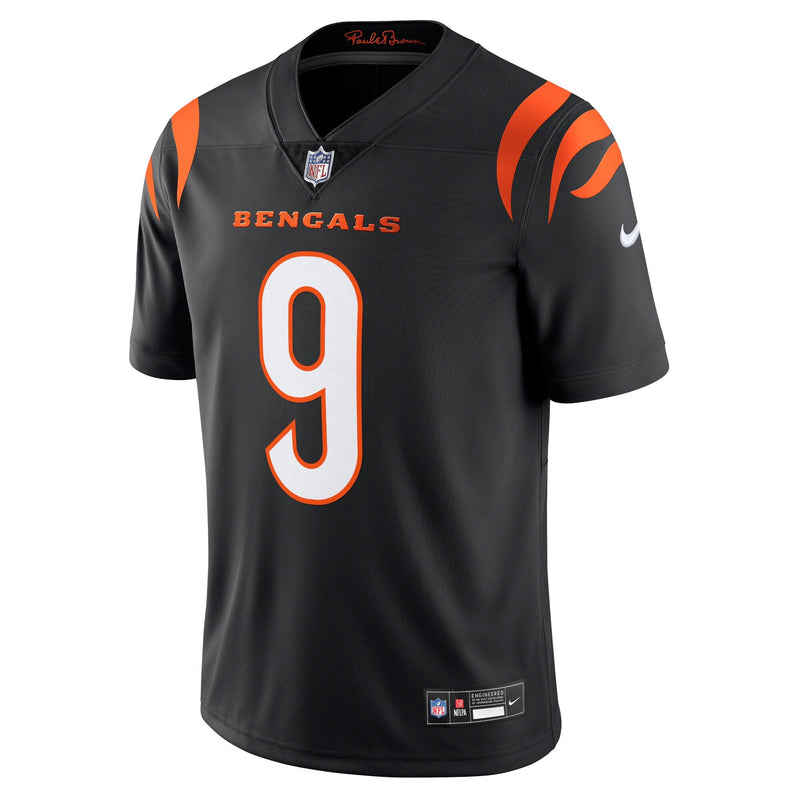 Men's Black Cincinnati Bengals Vapor Untouchable Limited Joe Burrow Nike Jersey