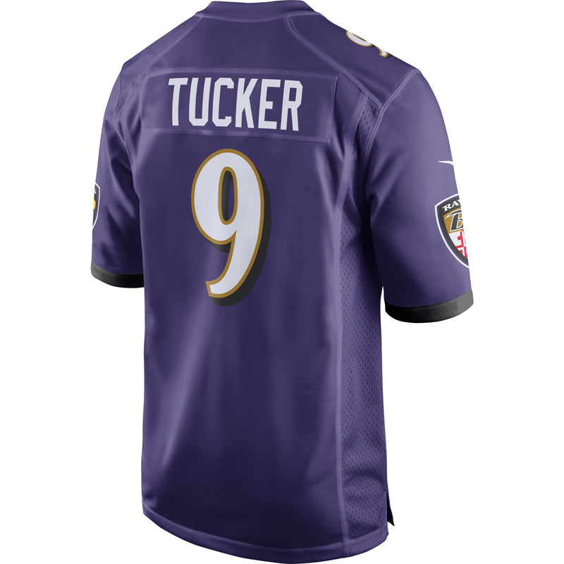 Justin Tucker Baltimore Ravens Nike Game Jersey - Purple
