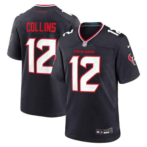 Nico Collins Houston Texans Nike Game Jersey - Navy