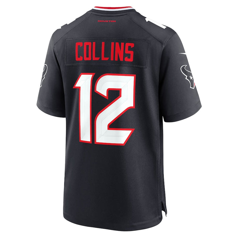 Nico Collins Houston Texans Nike Game Jersey - Navy