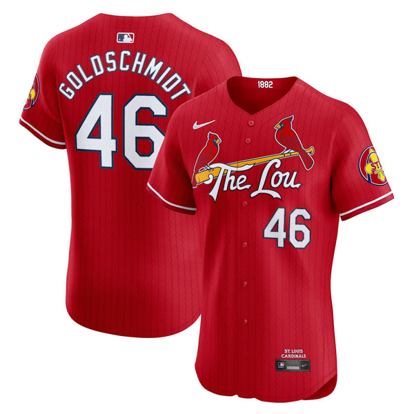 Paul Goldschmidt St. Louis Cardinals Nike 2024 City Connect Elite Player Jersey - Red