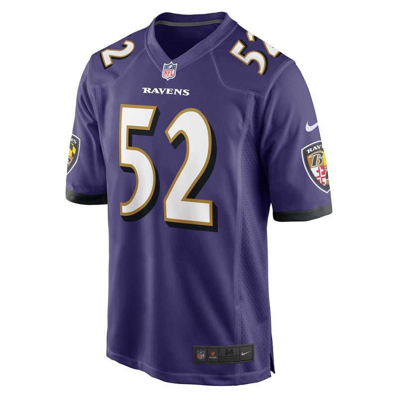 Ray Lewis Baltimore Ravens Nike Retired Player Game Jersey - Purple