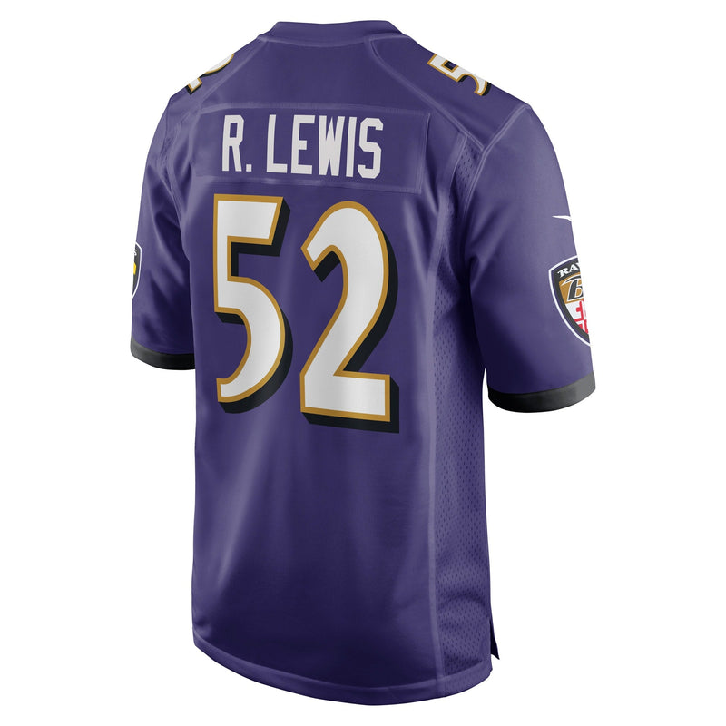 Ray Lewis Baltimore Ravens Nike Retired Player Jersey - Purple