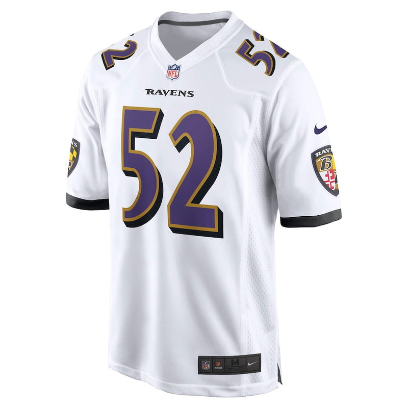 Ray Lewis Baltimore Ravens Nike Retired Player Game Jersey - White