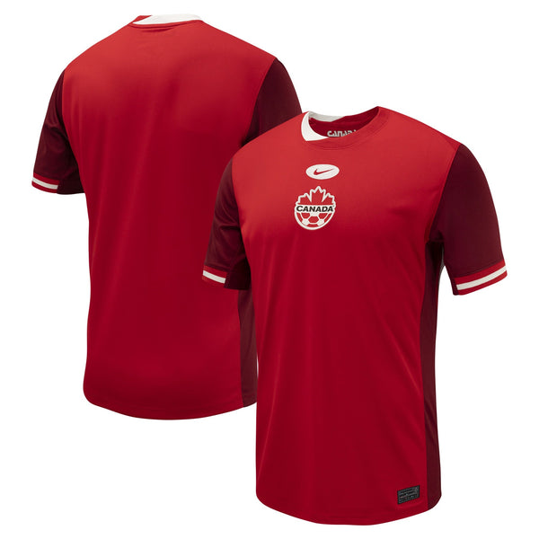 Canada Soccer Nike Men's 2024 Home Jersey - Red