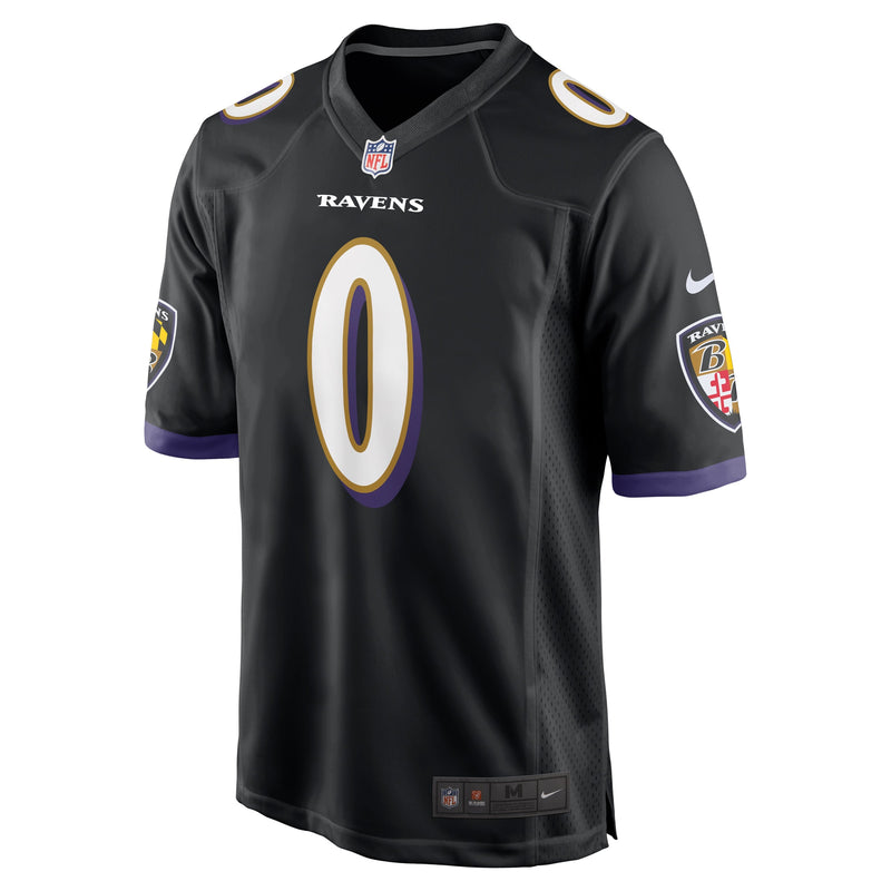 Roquan Smith Baltimore Ravens Nike Team Game Jersey - Black