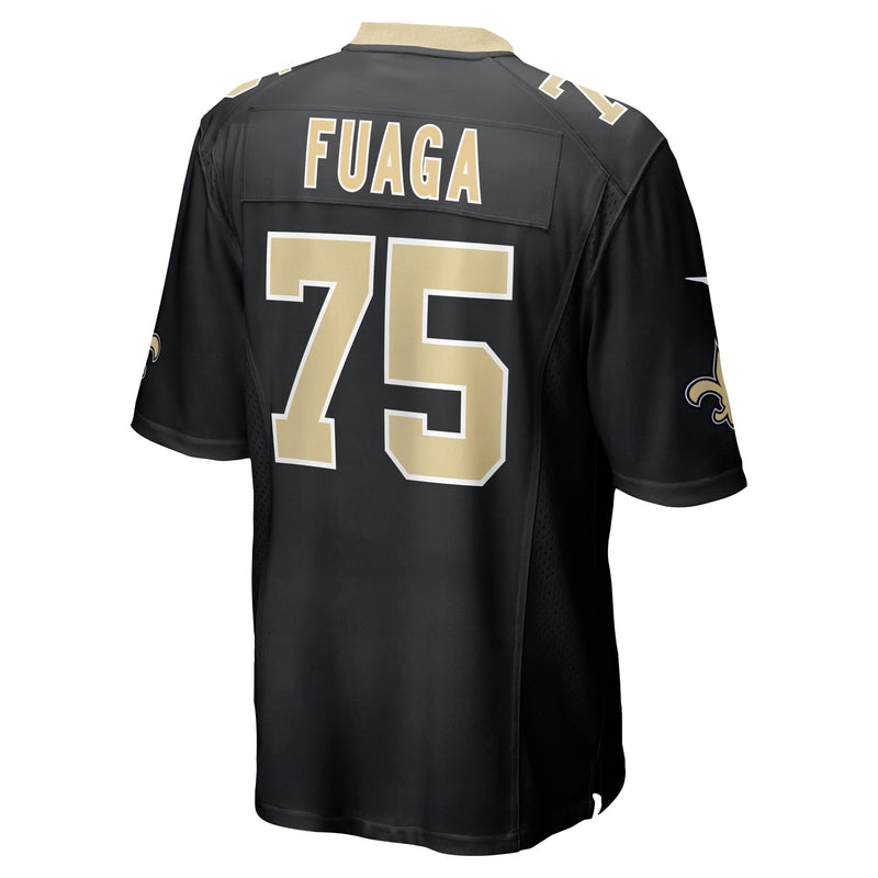 Taliese Fuaga New Orleans Saints Nike Game Jersey - Black