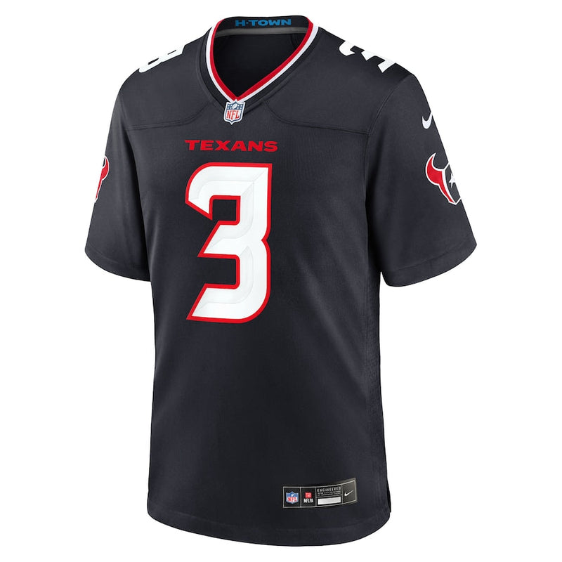 Tank Dell Houston Texans Nike Game Jersey - Navy