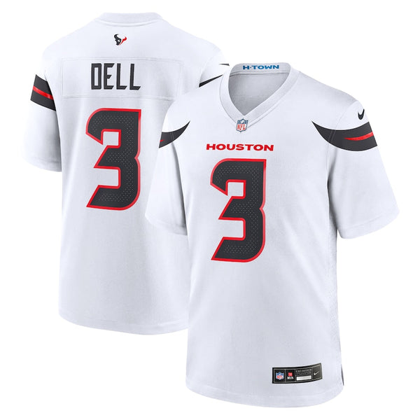 Tank Dell Houston Texans Nike Game Jersey - White