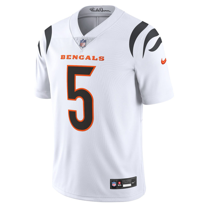 Nike Tee Higgins White Cincinnati Bengals Vapor Untouchable Limited Jersey for Men